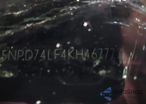 2019 Hyundai Elantra Se z USA, uszkodzony, nr VIN 5NPD74LF4KH467772